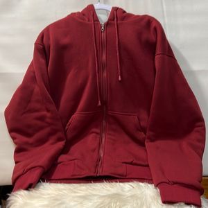 Victory Sportwear Sherpa Hoodie Fully Lined Hood Lined with Sherpa Size Med & XL